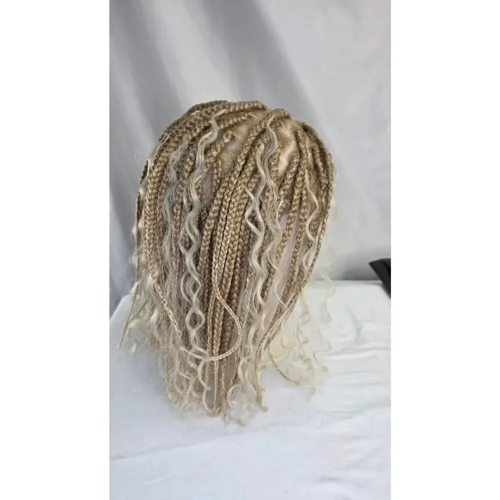 Blonde Boho Braided Wig 12